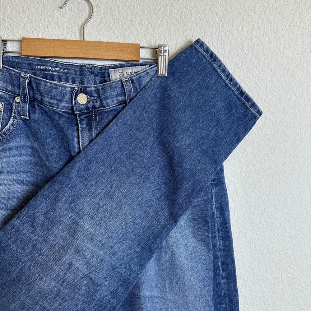 AG Adriano Goldschmied Ex-Boyfriend Slim‎ Blue Jeans Slouchy Slim Women's 31R